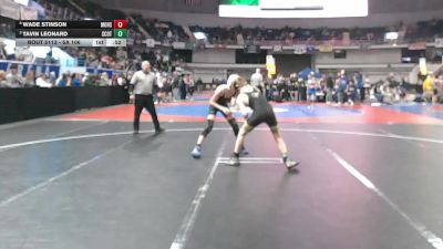 5A 106 lbs Cons. Semi - Wade Stinson, Moody Hs vs Tavin Leonard, Scottsboro