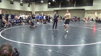157 lbs Round 5 (6 Team) - Damarion Bell, BRAWL White vs Max Wolfley, White Buffalo Wrestling Academy