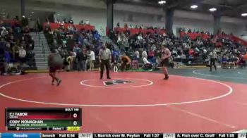 Round 2 - Cody Monaghan, West Delaware, Manchester vs Cj Tabor, Solon