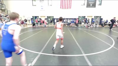 115 lbs Cons. Round 2 - Taye Williamson, IA vs Hudson Blair, NE