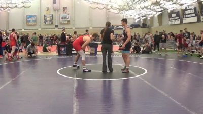 86 kg Consi Of 16 #1 - Mason Kroening, Ohio Bobcat Wrestling Club vs Corey Hazel, Lock Haven