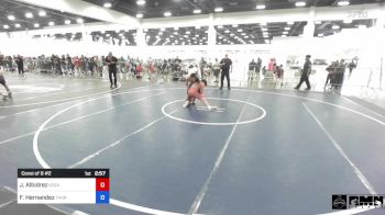 138 lbs Consi Of 8 #2 - Jonah Albidrez, Vegas Sport WC vs Fabriccio Hernandez, Thorobred WC