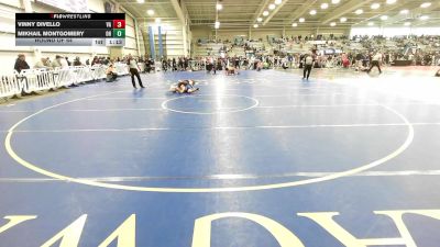 126 lbs Round Of 64 - Vinny DiVello, VA vs Mikhail Montgomery, OH