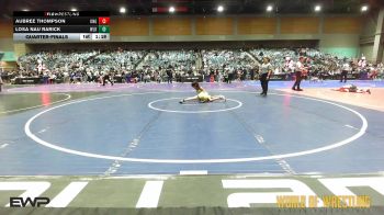 90 lbs Quarterfinal - Aubree Thompson, King Select vs Losa Nau Rarick, Westlake
