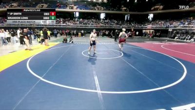 6A 215 lbs 3rd Place Match - JP Smith, Katy Cinco Ranch vs Brandon Long, San Antonio Madison