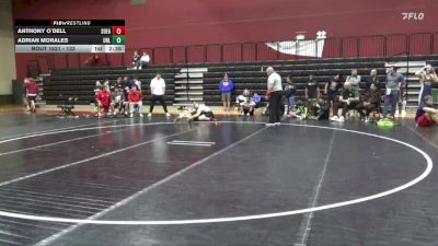 133 lbs Cons. Round 6 - Adrian Morales, NWCA - Life vs Anthony O`dell, Southeastern