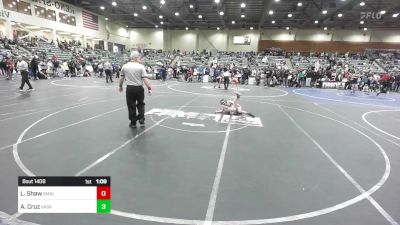 65 lbs Round Of 16 - Lincoln Shaw, Small Town Grims vs Ayden Cruz, Vasky Bros