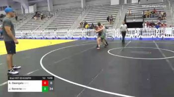 160 lbs Prelims - Anthony Deangelo, D3 Training Center vs Josh Bonomo, D2 Ducks