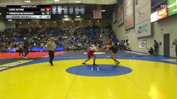 197 lbs Champ. Round 2 - Luke Duthie, Stanford University vs Trenton Blomquist, Embry-Riddle (Ariz.)