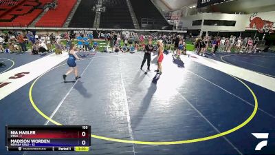 135 lbs Placement (16 Team) - Nia Hagler, Utah vs MADISON WORDEN, Nevada GOLD