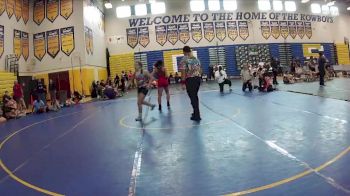 125 lbs Round 4 (6 Team) - Addison Hartley, Florida Phoenix Wrestling Club vs Mavie Mateo Hernandez, Black Hive