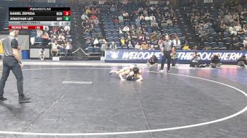 157 lbs Semifinal - Daniel Zepeda, North Carolina State vs Jonathan Ley, Navy