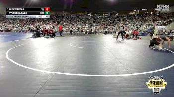 B4A-150 lbs Quarterfinal - Rylend Slover, Tuttle vs Alex Vafeas, Ft. Gibson