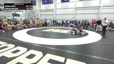 90 lbs Round Robin 3 - Corbin Lorek, Bulldog Premier-MS vs Landon Spickler, EP Rattlers-MS