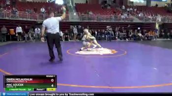 113 lbs Round 1 (8 Team) - Owen McLaughlin, Lincoln Southwest vs Mac Soucek, Gretna