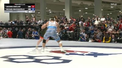 92 lbs Semis - Aeoden Sinclair, Tiger Style Wrestling Club vs Michael Macchiavello, Lehigh Valley Wrestling RTC/ Titan Mercury Wrestling Club (TMWC)