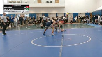 165 lbs Champ. Round 2 - Luke Ward, St Augustine vs Dylan Davies, Great Bridge