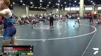 132 lbs Round 3 (6 Team) - Ty Murray, West Georgia WC vs Matthew Hollis, Alabama Takedown