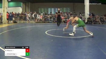 Match - Randy Myers, Co vs James Standridge, Ga