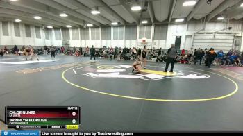 130 lbs Cons. Round 3 - Brinnlyn Eldridge, Cheyenne East vs Chloe Nunez, La Junta