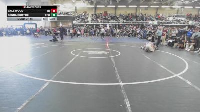 120 lbs Round Of 16 - Cale Wood, Haverhill vs Kenna Gioffre, Newtown