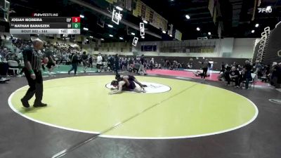 144 lbs Cons. Round 4 - Josiah Moreira, Esperanza vs Nathan Banaszek, Bonita Vista