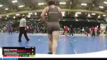157 lbs Quarterfinal - Bryce Dauphin, Wyoming vs Tristian David, Colorado School Of Mines