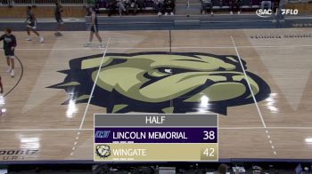 Replay: Lincoln Memorial vs Wingate | Dec 10 @ 4 PM