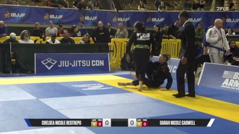 Sarah Nicole Caswell vs Chelsea Nicole Restrepo 2026 Pan Jiu Jitsu IBJJF Championship