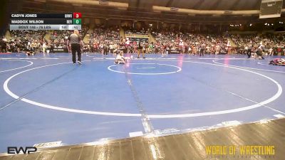 76 lbs Consi Of 16 #2 - Cadyn Jones, Grindhouse Wrestling vs Maddox Wilson, Refinery