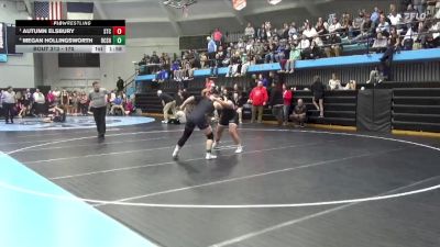170 lbs Semifinal - Autumn Elsbury, South Tama vs Megan Hollingsworth, BCLUW-SH