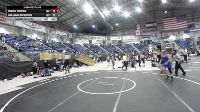 190 lbs Consi Of 8 #2 - Diego Rivera, No Team vs William Diprofio, No Team