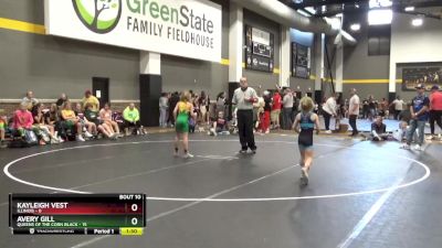 65 lbs Round 4 (6 Team) - Kayleigh Vest, Illinois vs Avery Gill, Queens Of The Corn Black