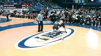 144 lbs Quarterfinals (8 Team) - Isaac Mayora, Lombard (Montini) vs Ian Trauernicht, Edwardsville (H.S.)
