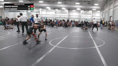 60 lbs Quarterfinal - Harper Weaver, AISIG vs Judah Lininger, Primus Wrestling