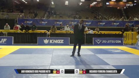 Ricardo Ferreira Evangelista vs Jair Honorato Dos Passos Neto 2026 Pan Jiu Jitsu IBJJF Championship