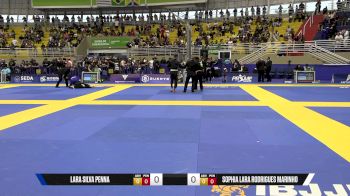 Sophia Lara Rodrigues Marinho vs Lara Silva Penna 2025 Brasileiro Jiu-Jitsu IBJJF