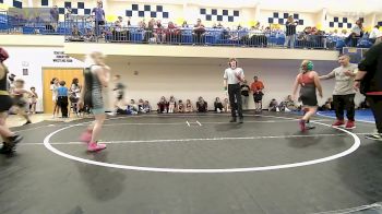 52 lbs Rr Rnd 2 - Sofie Mcnatt, HURRICANE WRESTLING ACADEMY vs Kalisynn Meyer, Claremore Wrestling Club