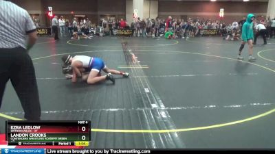 96 lbs Round 1 (6 Team) - Ezra Ledlow, Untouchables vs Landon Crooks, Contenders Wrestling Academy Green