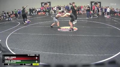 115 lbs Round 1 - Aden Jones, LWC: Raiders vs Vince Antidormi, Carolina Reapers