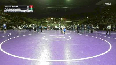 190 lbs Round Of 16 - Michael Mendez, Ernest Righetti vs Lolomanaia Clark, Clovis