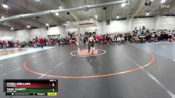 120 lbs Cons. Round 2 - Tagg Charity, Smoky Hill vs Ayden Arellano, University