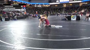 180 lbs Cons. Round 2 - Alison Evans, Colorado Mesa University vs Sawyer Graham, Augustana (IL)
