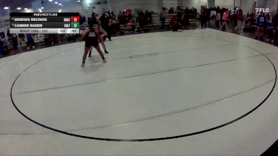 141 lbs 5th Place Match - Cammie Rader, Bridgeport Wrestling Club vs Genesis Recinos, Lakeview