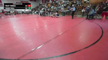 132 lbs Semifinal - Riley Yarnali, Yucaipa vs Derek Wall, Poway
