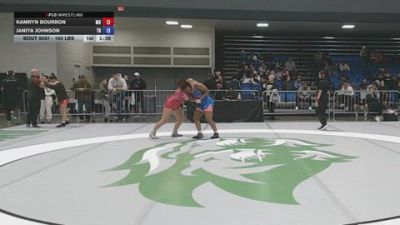 160 lbs Consi Of 8 #2 - Kamryn Bourbon, MO vs Janiya Johnson, TN