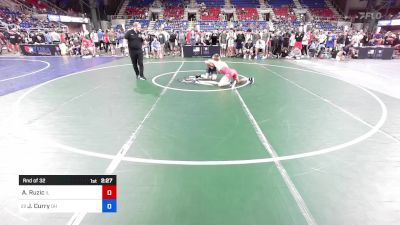 126 lbs Rnd Of 32 - Anthony Ruzic, IL vs Joseph Curry, OH