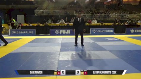 Elisha Dejournette Cook vs Dane NEWTON 2025 Pan Jiu Jitsu IBJJF Championship