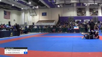 RONNIE TREY LOUIS PACE III vs VICTOR HUGO CERVANTES 2019 Pan IBJJF Jiu-Jitsu No-Gi Championship