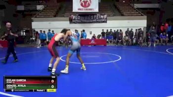 106 lbs Round 2 (16 Team) - Dylan Garcia, KCWA vs Denzel Ayala, SDIKWA